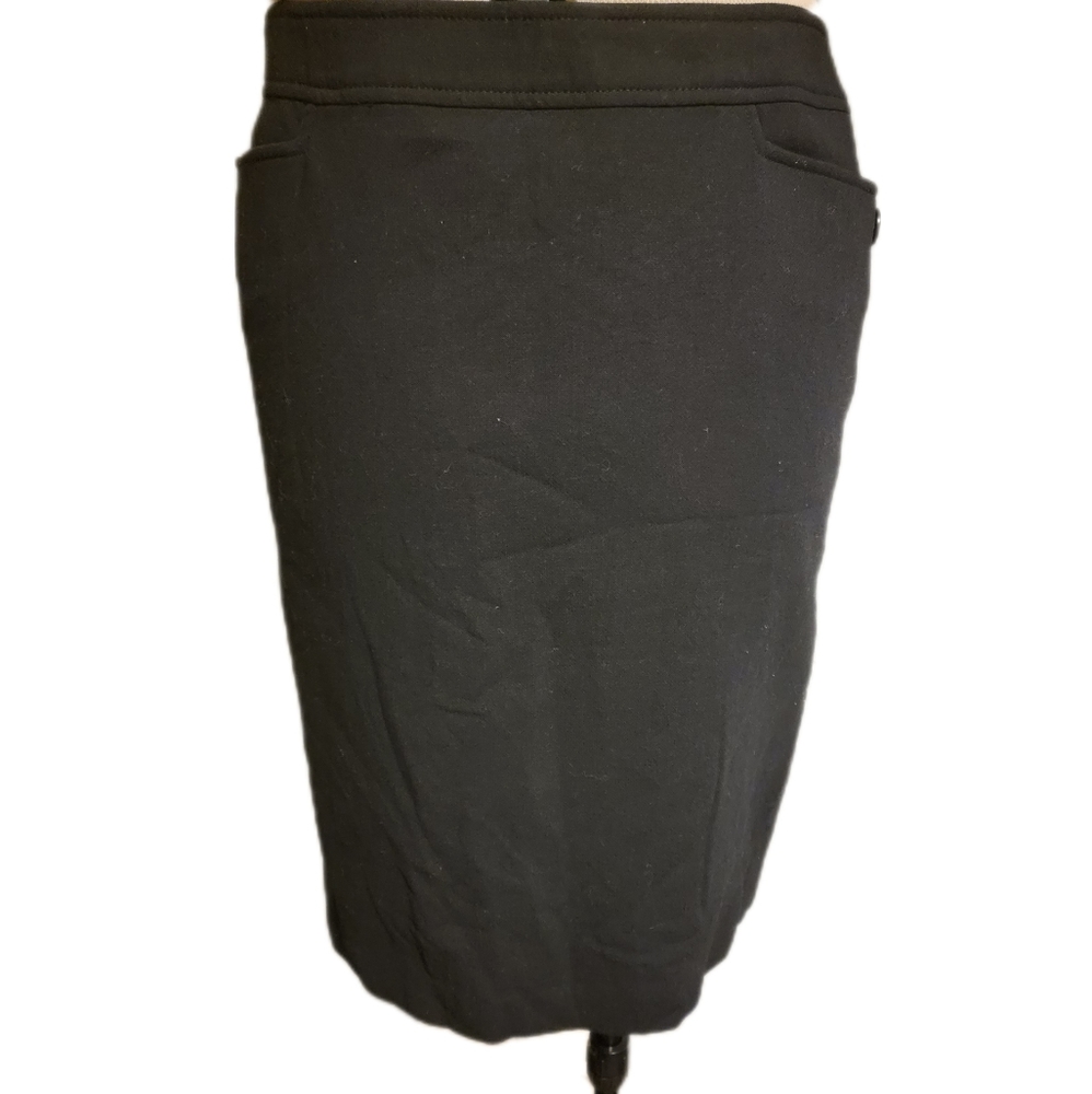 🔖Talbots Wool Blend Pencil Skirt Black Sz 18